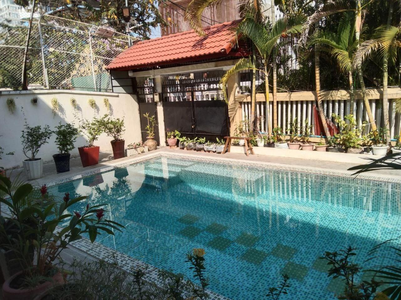 Room 12 - Studio In A Villa 5Mn Walk From The Royal Palace With Swimming Pool بنوم بنه المظهر الخارجي الصورة